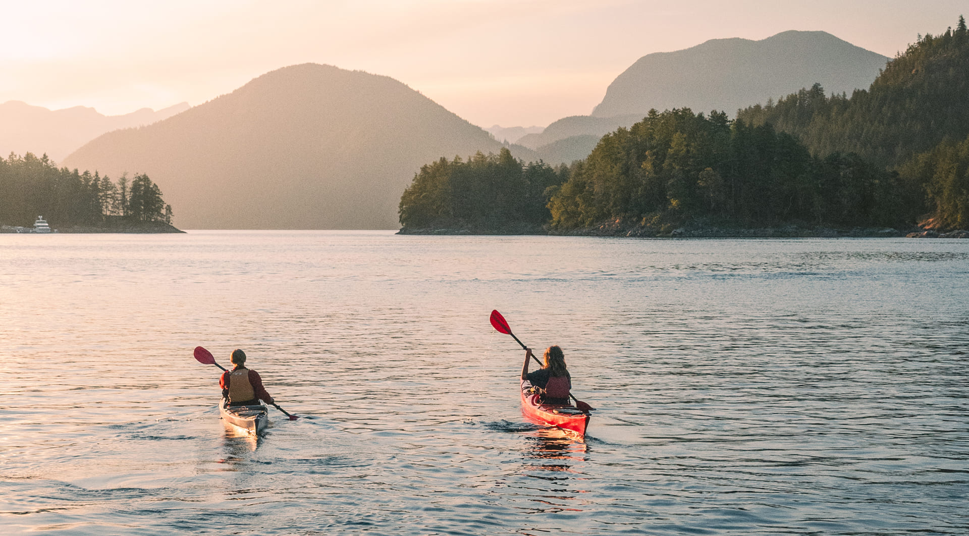 Kayaking in the inlet